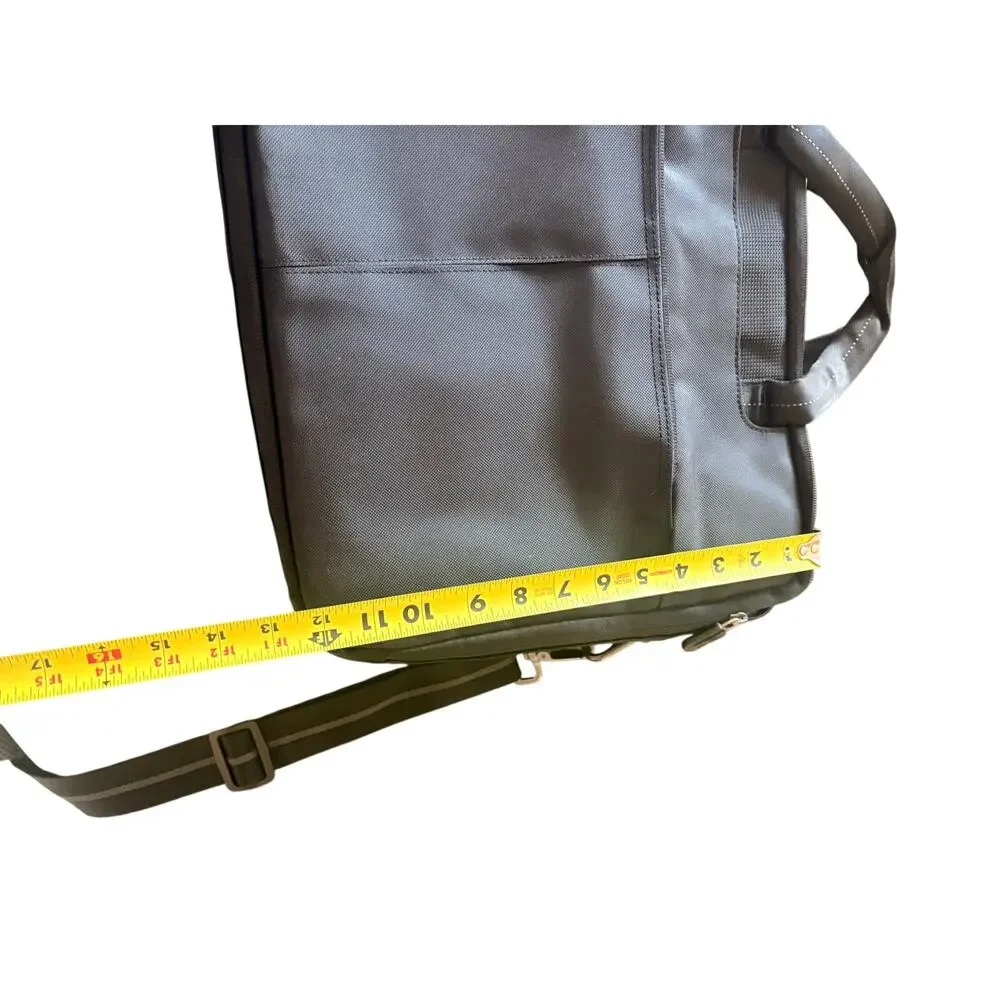 Dell Laptop Messenger Bag Black Padded Shoulder Case Briefcase Carrying Case
